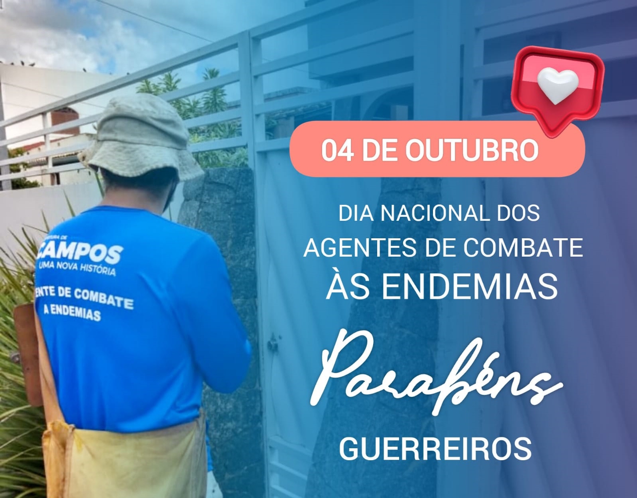 Dia Nacional dos Agentes de Combate às Endemias é celebrado hoje