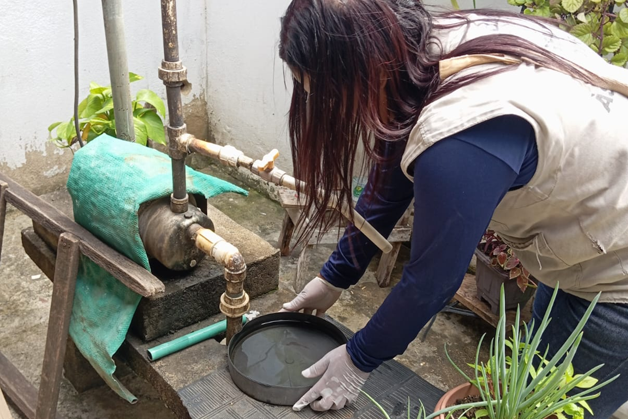 CCZ realiza mutirão de combate ao Aedes aegypti em mais quatro bairros nesta sexta